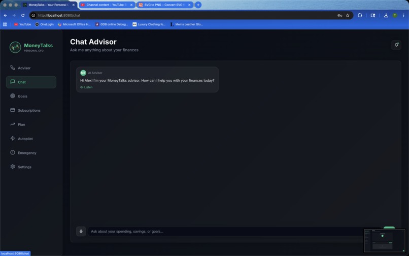 MoneyTalks – screenshot 4