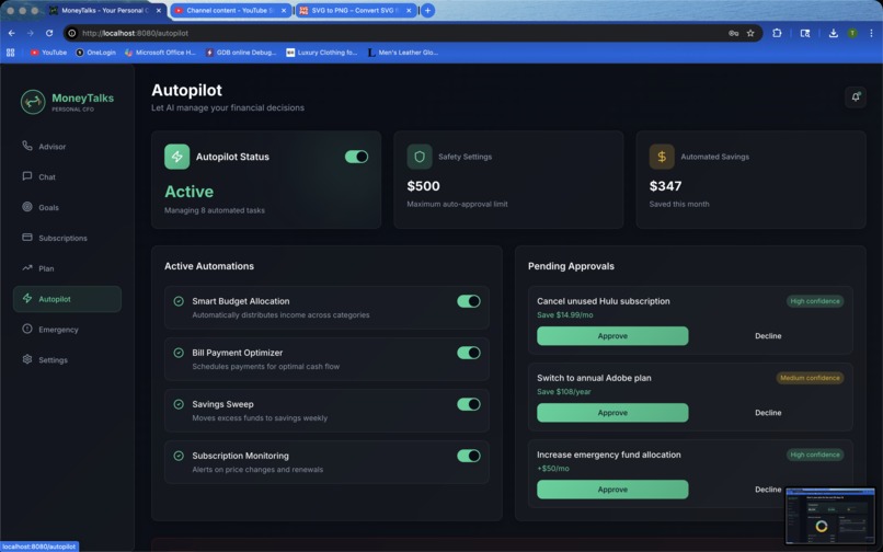 MoneyTalks – screenshot 7