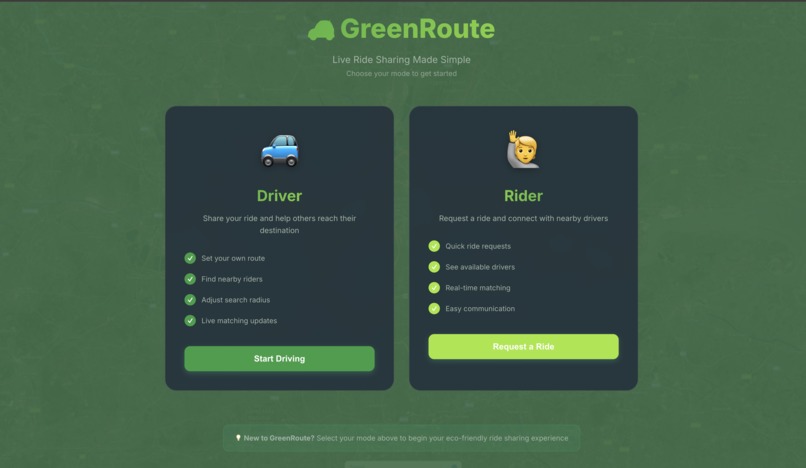 GreenRoute – screenshot 3