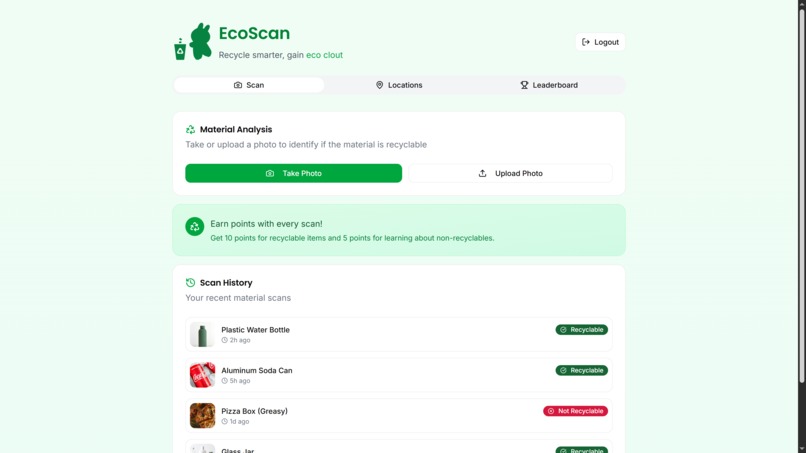 EcoScan – screenshot 2