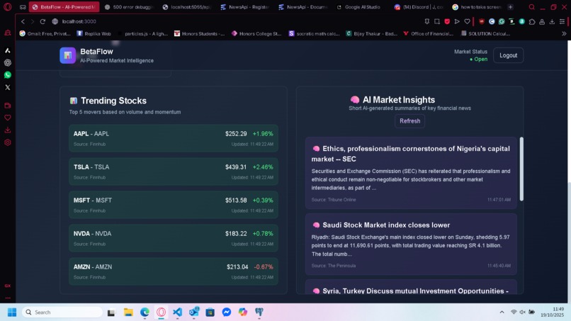 BetaFlow – screenshot 13