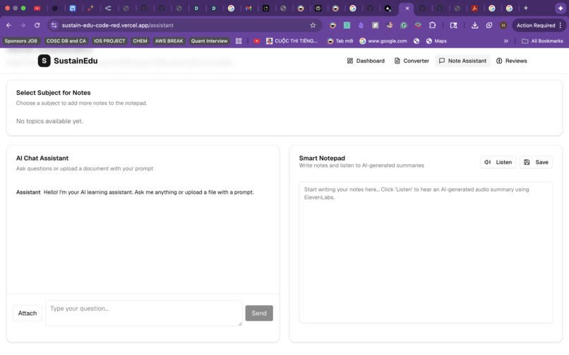 SustainEdu – screenshot 4