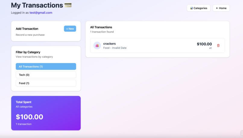 SmartSpend – screenshot 4