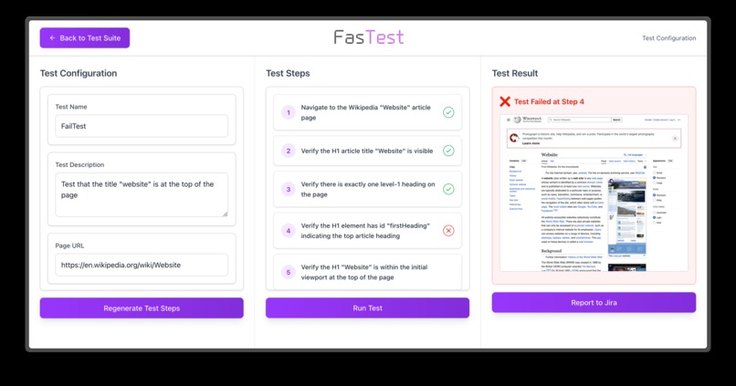 FasTest – screenshot 2