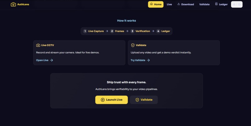 AuthLens – screenshot 2