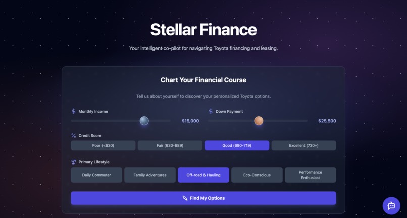 Stellar Finance – screenshot 1