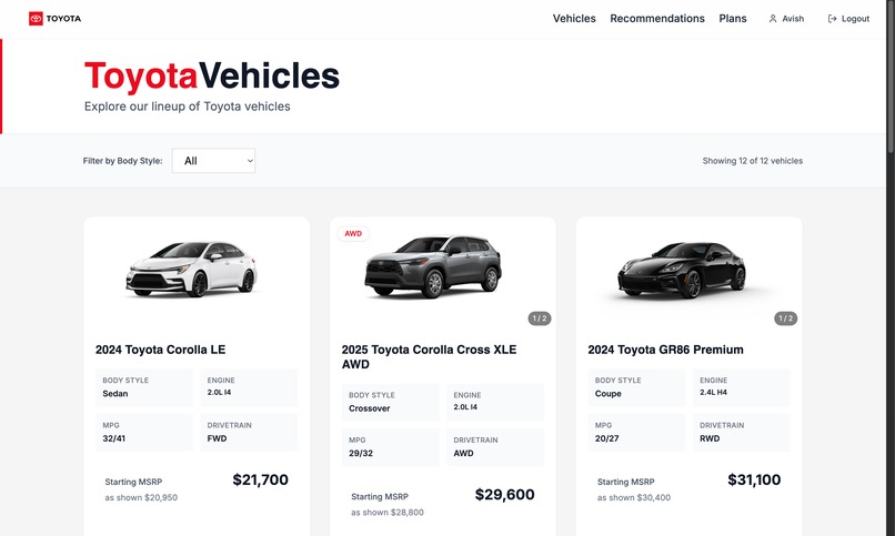 MyToyota – screenshot 5