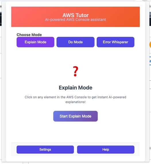 AWS Pilot – screenshot 1