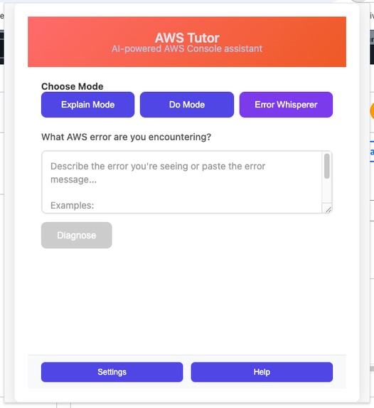 AWS Pilot – screenshot 3