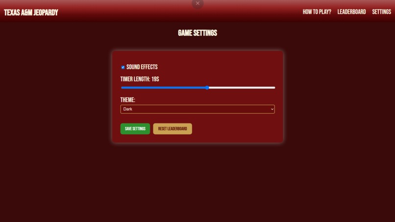 Aggie Jeopardy – screenshot 7