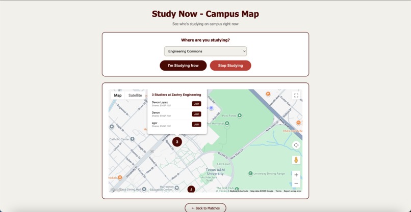 Aggie Study Match – screenshot 1