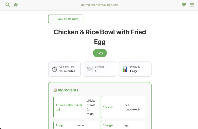 Dorm Dinners – screenshot 5
