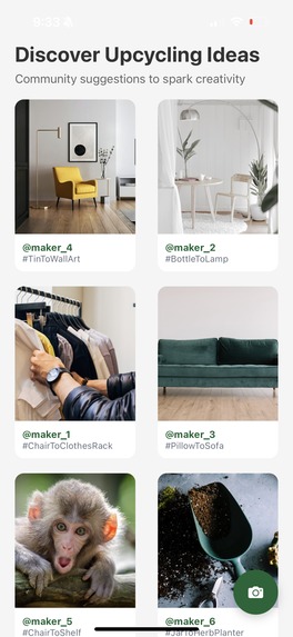 Upcycle AI – screenshot 1