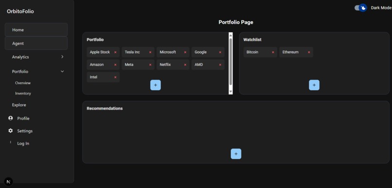 OrbitoFolio – screenshot 3