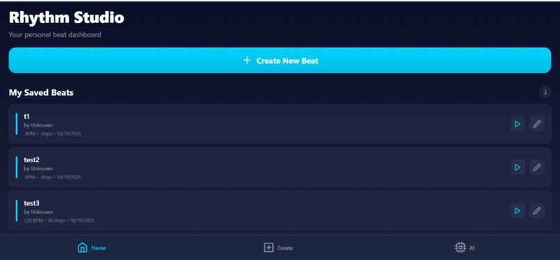 Rhythm Studio – screenshot 1