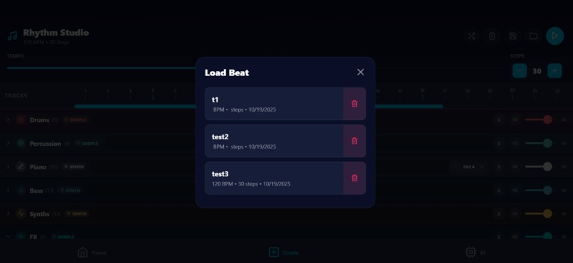 Rhythm Studio – screenshot 2