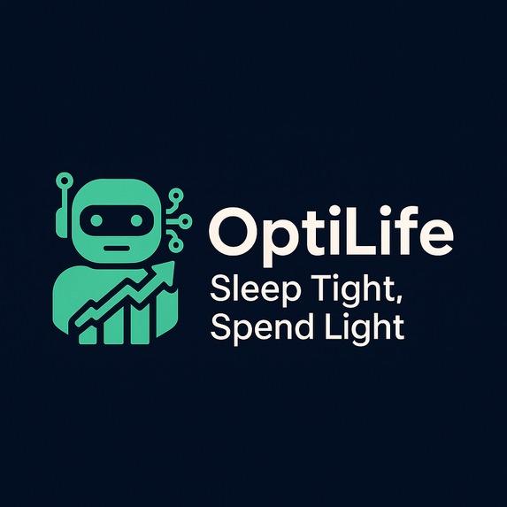 OptiLife.tech (Financial Saving and Education) Website  – screenshot 1