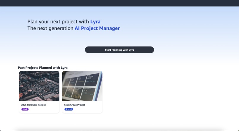 AWS Lyra – screenshot 1