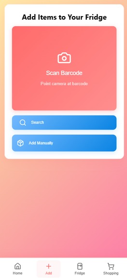 Digital Fridge – screenshot 2