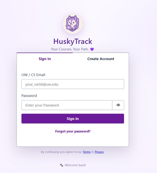 HuskyTrack – screenshot 3