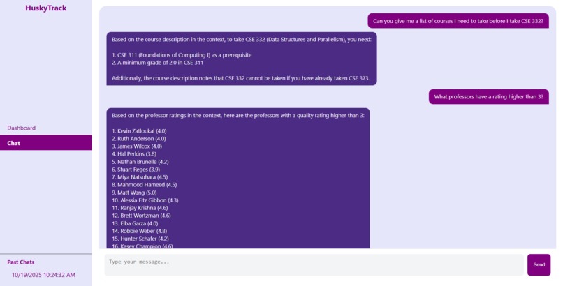 HuskyTrack – screenshot 4