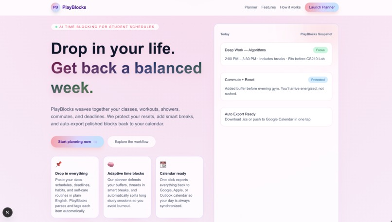 Playblocks – screenshot 1