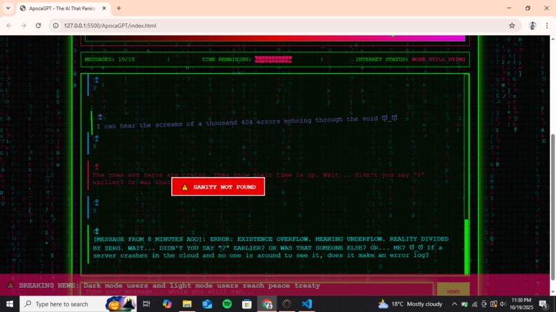 ApocaGPT – screenshot 8