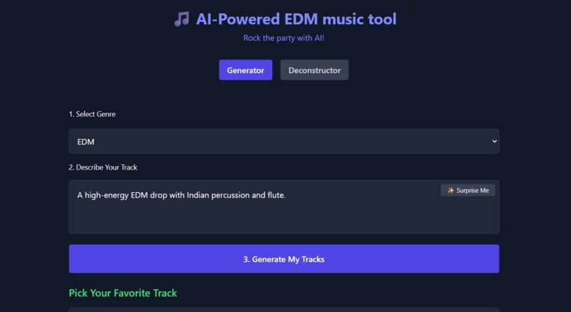 AI EDM Studio – screenshot 1