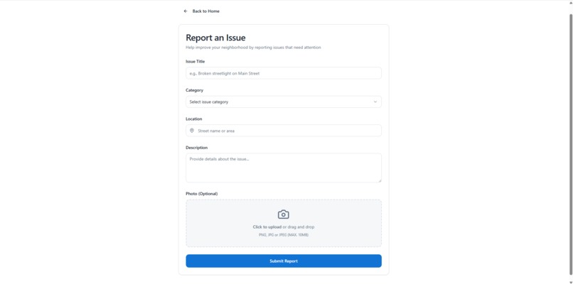Sawt Al-Hayy – Civic Issue Reporting Platform – screenshot 2