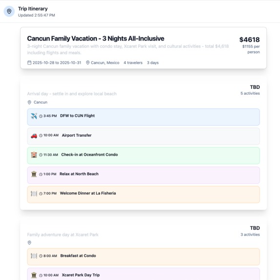 Travel Agent – screenshot 3