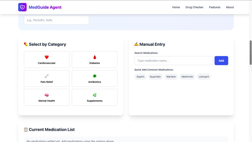 MedGuide Agent – screenshot 2