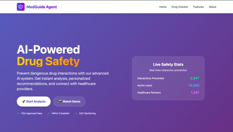 MedGuide Agent – screenshot 1