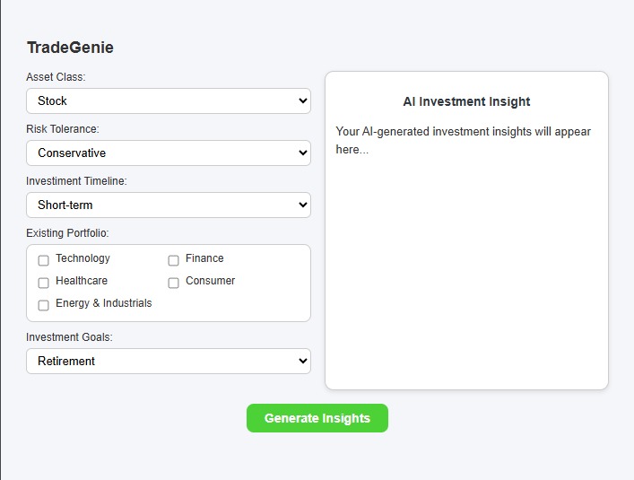 AI Investment Insight – screenshot 1