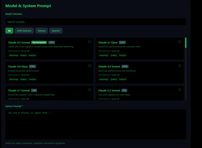 Agent Forge - Agent Builder Application – screenshot 5