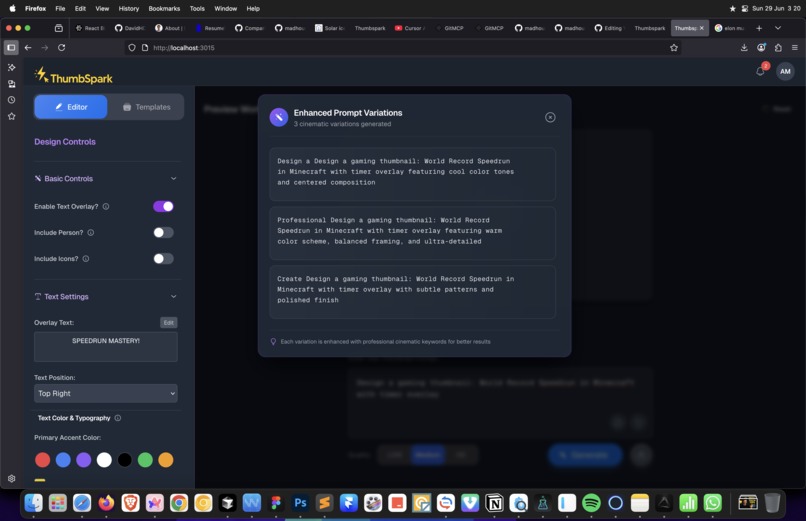 ThumbSpark - AI-Powered YouTube Thumbnail Generator – screenshot 9