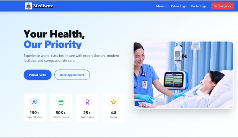 “Serverless Telehealth Assistant: – screenshot 2