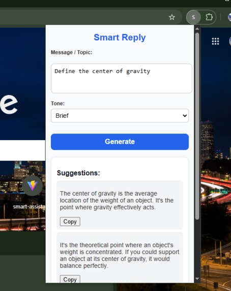 Smart-Auto-Reply Assistant – screenshot 2