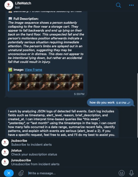 LifeWatch – screenshot 2