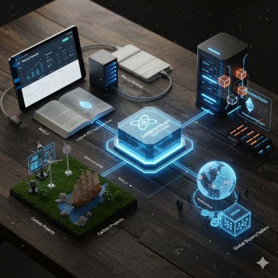 CarbonTrust: A Blockchain – screenshot 2