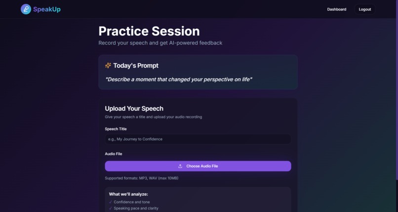 SpeakUp – screenshot 5