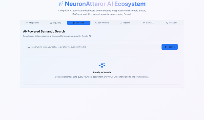 NeuronAttaror — The Living Cognitive AI Ecosystem  – screenshot 4