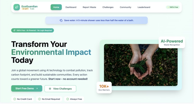 EcoGuardian – screenshot 2