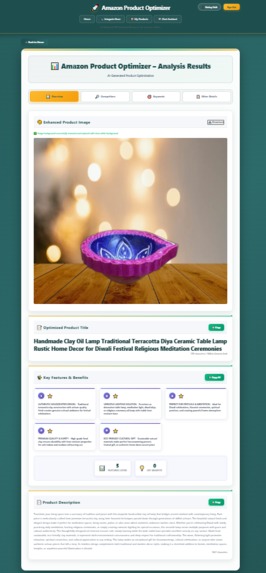Product Optimizer – AI-Powered SEO & Media Agent – screenshot 3