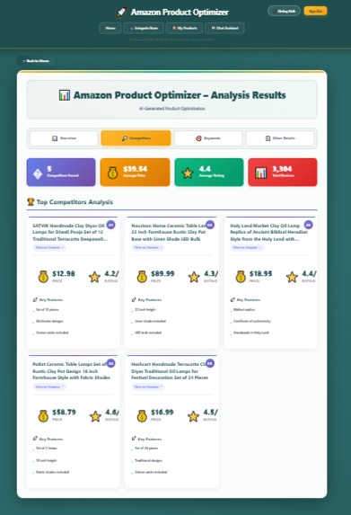 Product Optimizer – AI-Powered SEO & Media Agent – screenshot 4