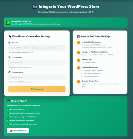 Product Optimizer – AI-Powered SEO & Media Agent – screenshot 5
