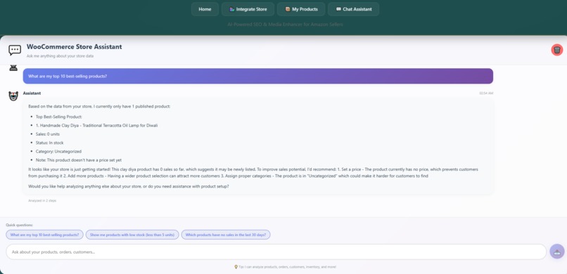 Product Optimizer – AI-Powered SEO & Media Agent – screenshot 8