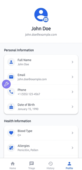  Health Nav: Al-Powered Healthcare Triage & Navigation Agent – screenshot 3
