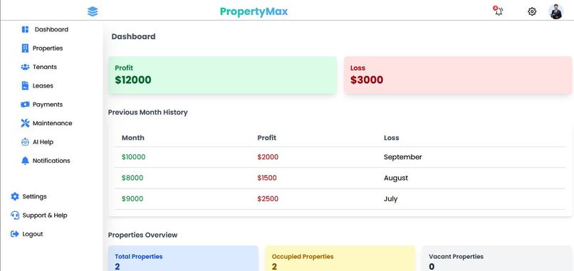 PropertyMax – screenshot 1