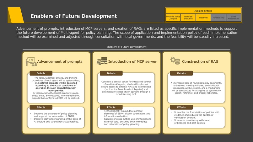 Multi-Agent for Policy Planning  – screenshot 1