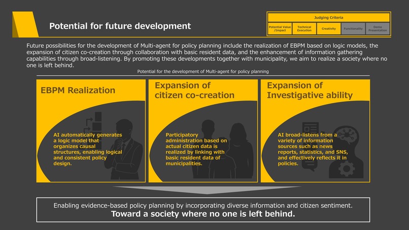 Multi-Agent for Policy Planning  – screenshot 3